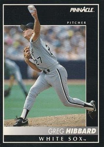 #364 Greg Hibbard - Chicago White Sox - 1992 Pinnacle Baseball