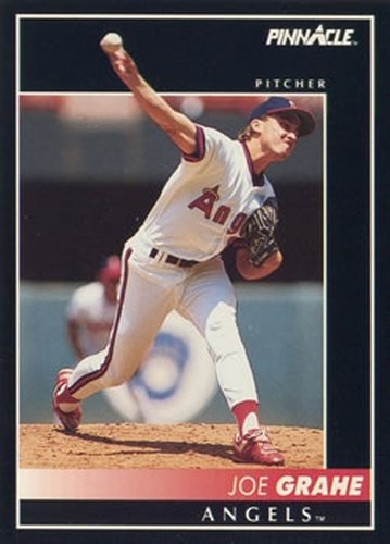 #371 Joe Grahe - California Angels - 1992 Pinnacle Baseball