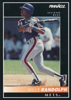 #382 Willie Randolph - New York Mets - 1992 Pinnacle Baseball