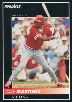#397 Dave Martinez - Cincinnati Reds - 1992 Pinnacle Baseball