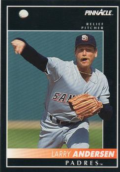 #399 Larry Andersen - San Diego Padres - 1992 Pinnacle Baseball