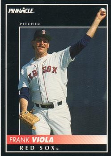 #407 Frank Viola - Boston Red Sox - 1992 Pinnacle Baseball