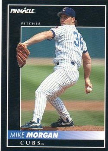 #414 Mike Morgan - Chicago Cubs - 1992 Pinnacle Baseball