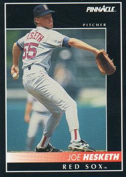 #415 Joe Hesketh - Boston Red Sox - 1992 Pinnacle Baseball