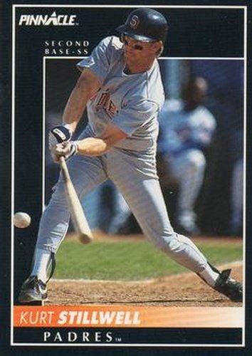 #418 Kurt Stillwell - San Diego Padres - 1992 Pinnacle Baseball