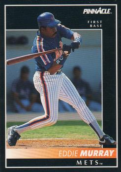 #424 Eddie Murray - New York Mets - 1992 Pinnacle Baseball