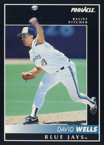 #431 David Wells - Toronto Blue Jays - 1992 Pinnacle Baseball