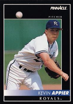 #434 Kevin Appier - Kansas City Royals - 1992 Pinnacle Baseball