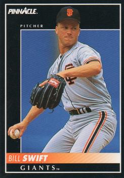 #448 Bill Swift - San Francisco Giants - 1992 Pinnacle Baseball