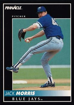 #483 Jack Morris - Toronto Blue Jays - 1992 Pinnacle Baseball