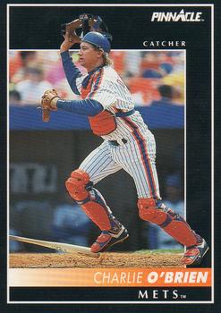#488 Charlie O'Brien - New York Mets - 1992 Pinnacle Baseball
