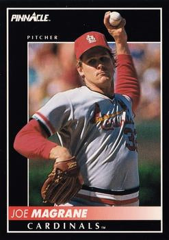 #494 Joe Magrane - St. Louis Cardinals - 1992 Pinnacle Baseball
