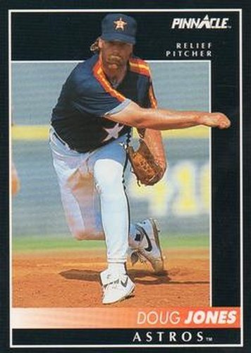 #499 Doug Jones - Houston Astros - 1992 Pinnacle Baseball