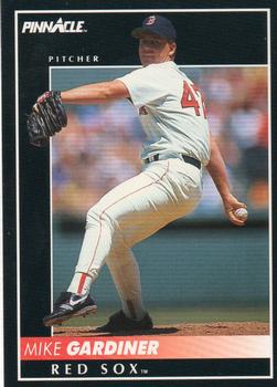 #505 Mike Gardiner - Boston Red Sox - 1992 Pinnacle Baseball