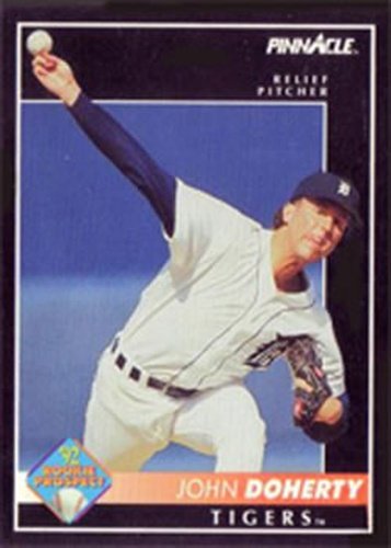 #513 John Doherty - Detroit Tigers - 1992 Pinnacle Baseball