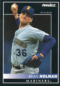 #520 Brian Holman - Seattle Mariners - 1992 Pinnacle Baseball