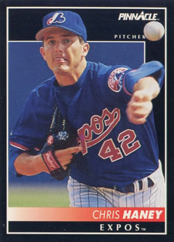 #521 Chris Haney - Montreal Expos - 1992 Pinnacle Baseball