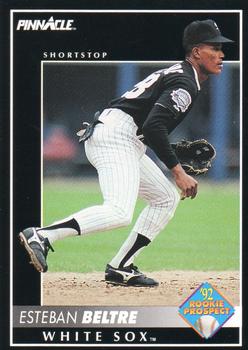 #535 Esteban Beltre - Chicago White Sox - 1992 Pinnacle Baseball
