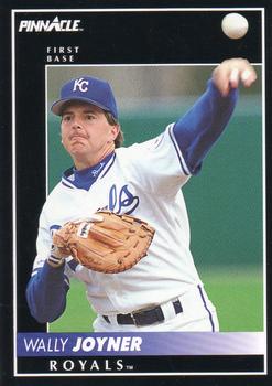#537 Wally Joyner - Kansas City Royals - 1992 Pinnacle Baseball