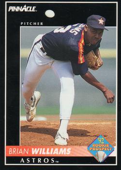 #540 Brian Williams - Houston Astros - 1992 Pinnacle Baseball