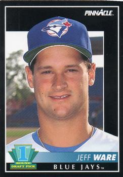 #546 Jeff Ware - Toronto Blue Jays - 1992 Pinnacle Baseball