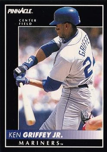 #549 Ken Griffey Jr. - Seattle Mariners - 1992 Pinnacle Baseball