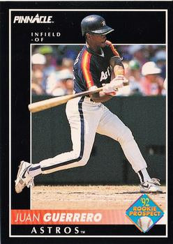 #552 Juan Guerrero - Houston Astros - 1992 Pinnacle Baseball