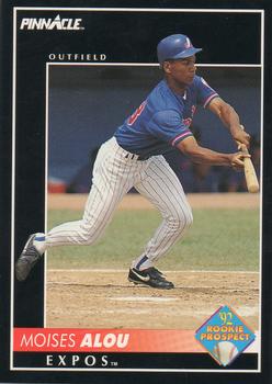 #572 Moises Alou - Montreal Expos - 1992 Pinnacle Baseball