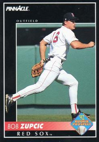 #576 Bob Zupcic - Boston Red Sox - 1992 Pinnacle Baseball