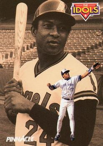 #586 Roberto Alomar / Sandy Alomar - Toronto Blue Jays / California Angels - 1992 Pinnacle Baseball