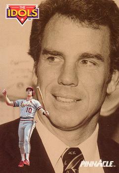#589 Rex Hudler / Roger Staubach - St. Louis Cardinals - 1992 Pinnacle Baseball