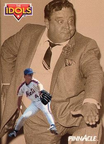 #590 David Cone / Jackie Gleason - New York Mets - 1992 Pinnacle Baseball