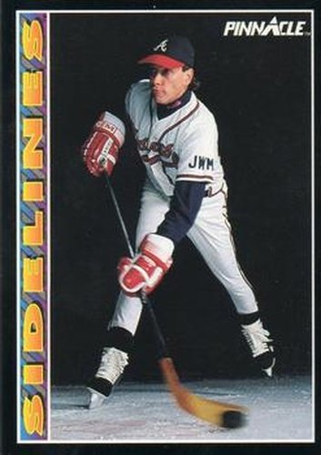 #594 Tom Glavine - Atlanta Braves - 1992 Pinnacle Baseball