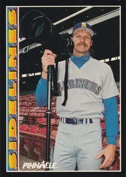 #595 Randy Johnson - Seattle Mariners - 1992 Pinnacle Baseball