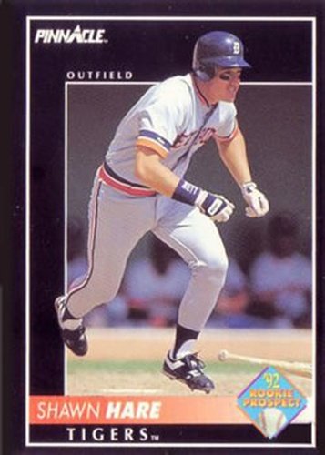 #598 Shawn Hare - Detroit Tigers - 1992 Pinnacle Baseball