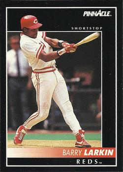 #5 Barry Larkin - Cincinnati Reds - 1992 Pinnacle Baseball