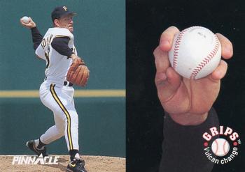 #606 Randy Tomlin - Pittsburgh Pirates - 1992 Pinnacle Baseball
