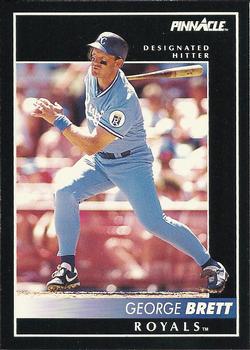 #60 George Brett - Kansas City Royals - 1992 Pinnacle Baseball