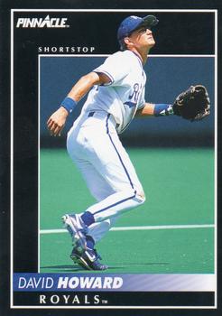 #86 David Howard - Kansas City Royals - 1992 Pinnacle Baseball