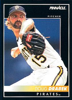 #96 Doug Drabek - Pittsburgh Pirates - 1992 Pinnacle Baseball