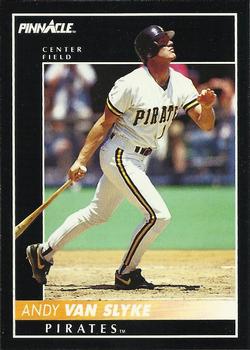#9 Andy Van Slyke - Pittsburgh Pirates - 1992 Pinnacle Baseball
