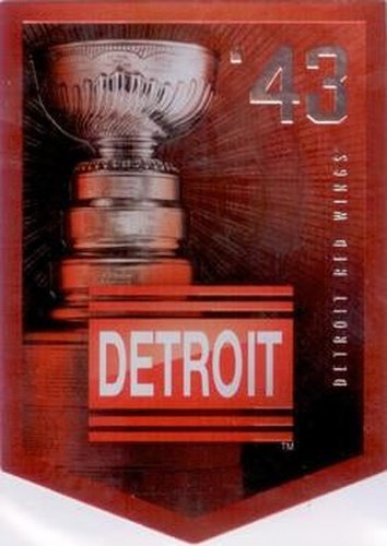 #1943 Detroit Red Wings - 2012 Panini Molson Stanley Cup Collection Hockey