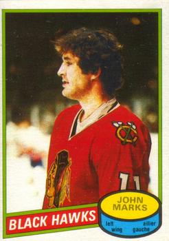 #194 John Marks - Chicago Blackhawks - 1980-81 O-Pee-Chee Hockey