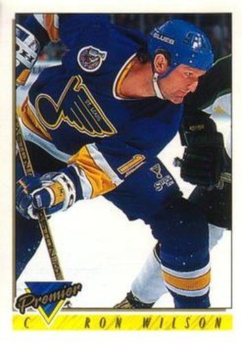#194 Ron Wilson - St. Louis Blues - 1993-94 O-Pee-Chee Premier Hockey