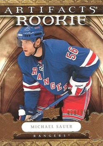 #194 Michael Sauer - New York Rangers - 2009-10 Upper Deck Artifacts Hockey