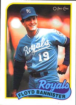 #194 Floyd Bannister - Kansas City Royals - 1989 O-Pee-Chee Baseball