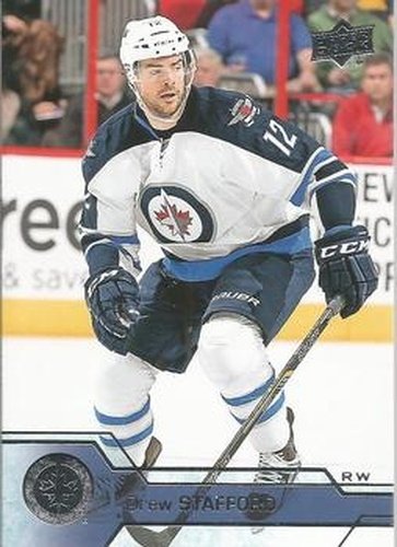 #194 Drew Stafford - Winnipeg Jets - 2016-17 Upper Deck Hockey