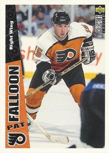 #194 Pat Falloon - Philadelphia Flyers - 1996-97 Collector's Choice Hockey