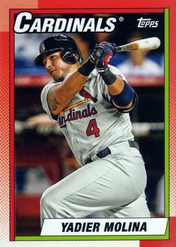 #194 Yadier Molina - St. Louis Cardinals - 2013 Topps Archives Baseball