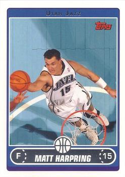 #194 Matt Harpring - Utah Jazz - 2006-07 Topps Basketball